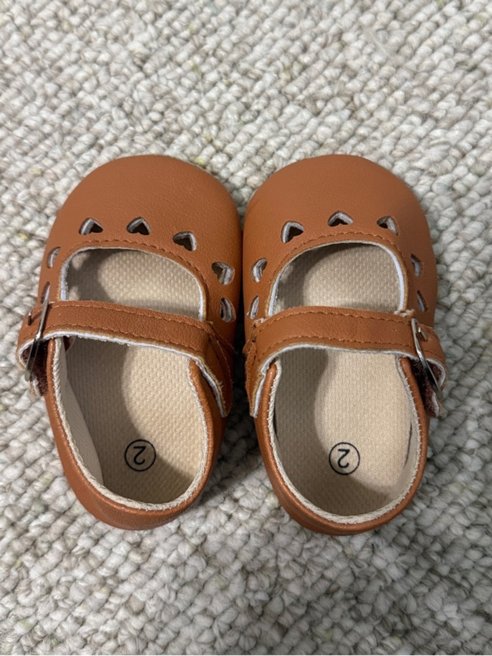 Classic Brown Toddler Mary Jane Shoes